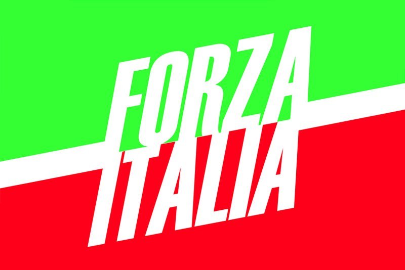 800px Flag of the Forza Italia