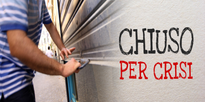 chiuso per crisi