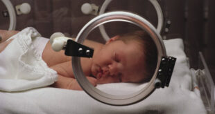 neonato in incubatrice