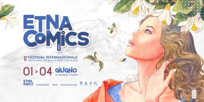 Manifesto Etna Comics 2023 Milo Manara Agata