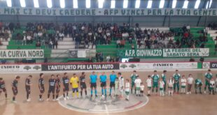 Mascalucia C5: Sconfitta esterna 10-3 per i biancazzurri contro Defender Giovinazzo