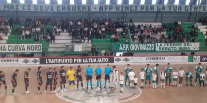 Mascalucia C5: Sconfitta esterna 10-3 per i biancazzurri contro Defender Giovinazzo
